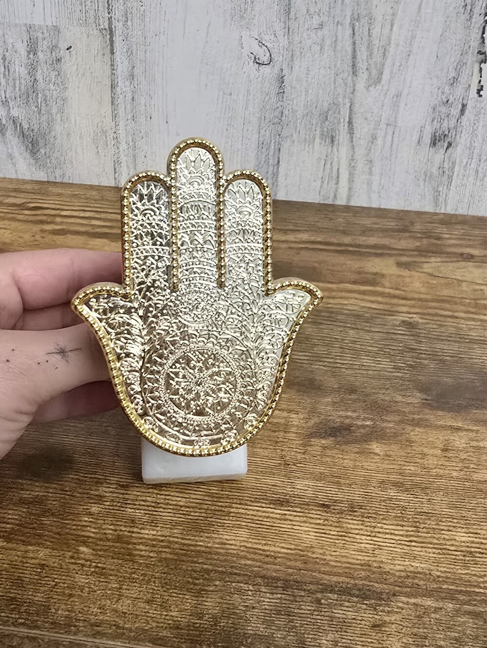 Bath And Body Works Wallflowers Gold Hamsa Hand Plug In Diffuser